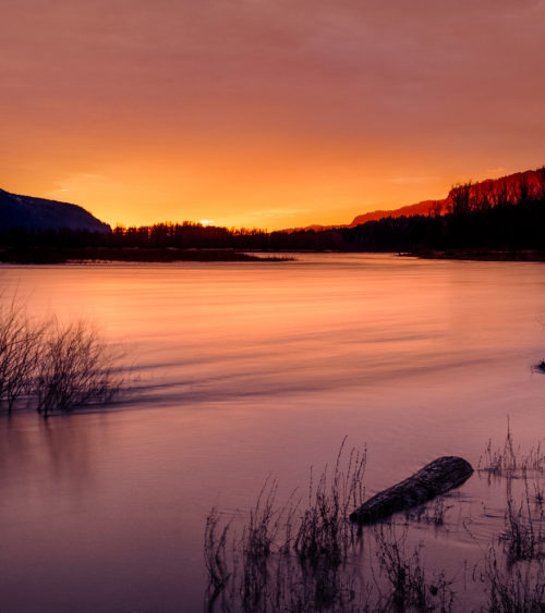 Sunset in the Gorge